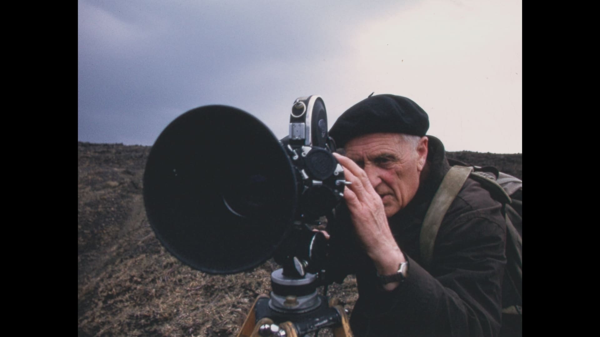 Með fangið fullt af filmum